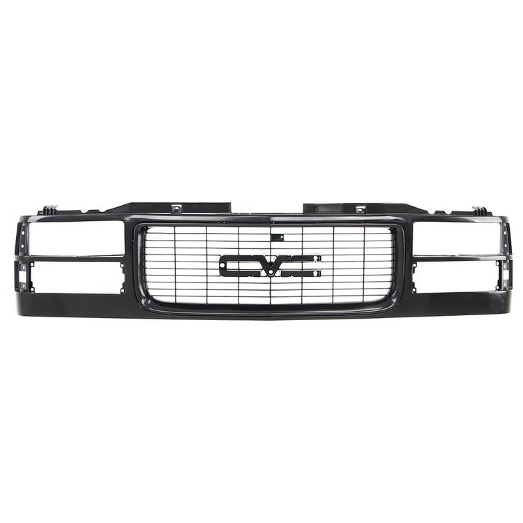X150-4994-21 Grille Shell Black Dual Headlight 94-98 GMC C/K Trucks SUV