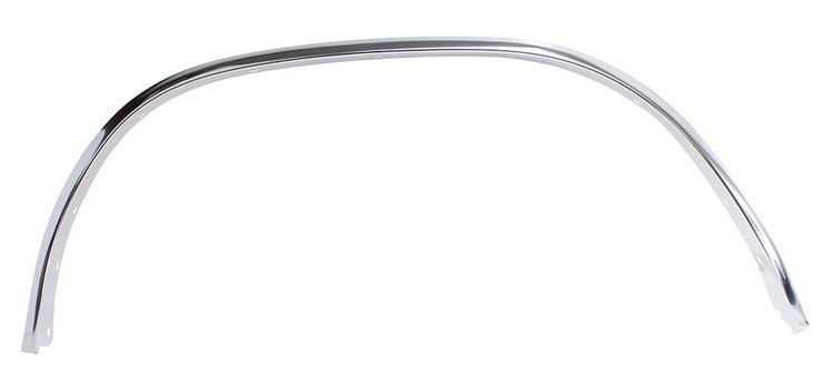 Wheel Well Opening Molding 1973-1979 Ford F100/F150/F250 with Styleside Bed, 1978-1979 Ford Bronco [Front Left/Driver Side]
