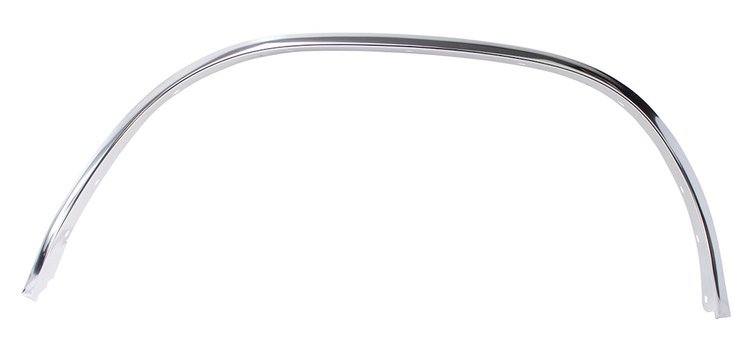 Wheel Well Opening Molding 1973-1979 Ford F100/F150/F250 with Styleside Bed, 1978-1979 Ford Bronco [Front Right/Passenger Side]