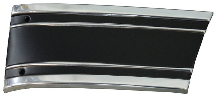 X231-4069-2BL Front Fender Molding Lower Front Black LH 69-72 Chevy GMC CK Fleetside Trucks Blazer Jimmy Suburban
