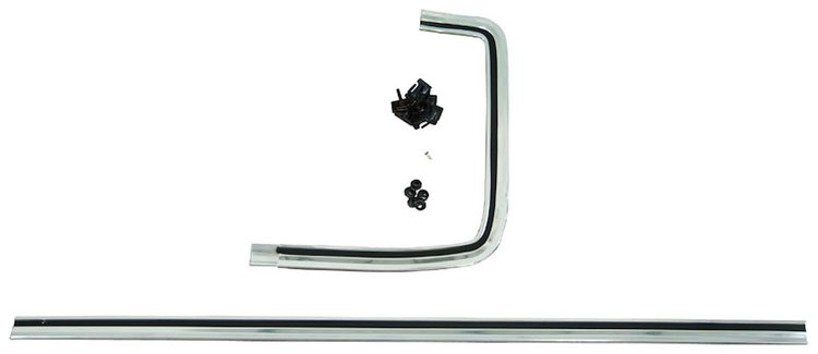 X231-4073-1L Upper Fender Molding, LH, 73-80 Chevy GMC Truck Blazer Jimmy Suburban