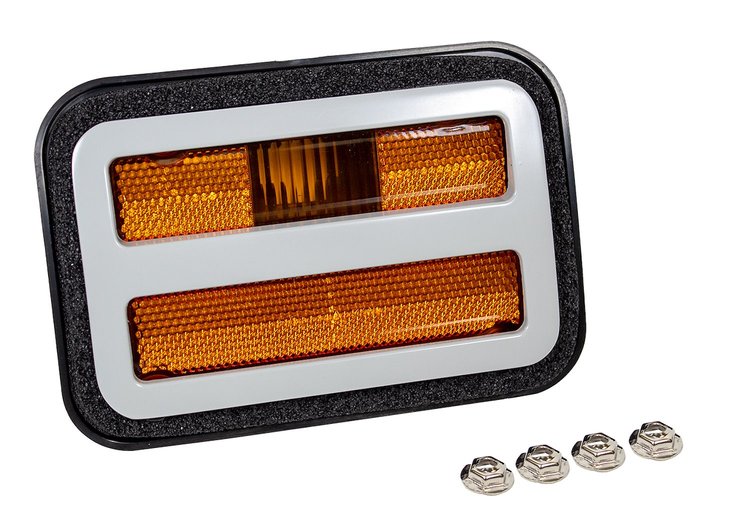 X251-2671 Front Fender Side Marker Lamp Assembly LH or RH 71 Dodge B-Body
