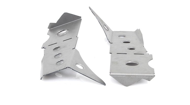 X253-1466-S Inner Fender Brace Kit 66-70 Dodge Plymouth B-Body