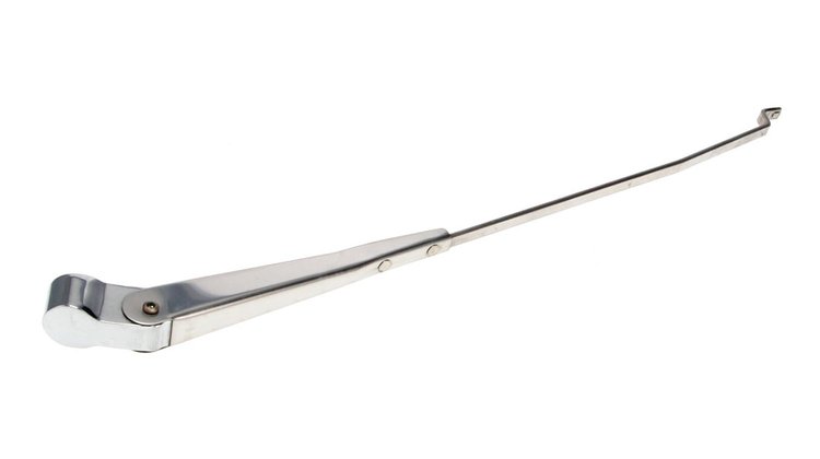 X382-4047-2R Wiper Arm RH Stainless Snap In Type 47-53 Chevy GMC Truck