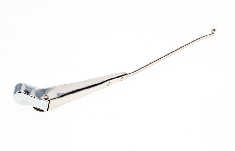 X382-4054-2R Wiper Arm RH Stainless 54-59 Chevy GMC Truck, 53-60 Ford F100 F250 F350