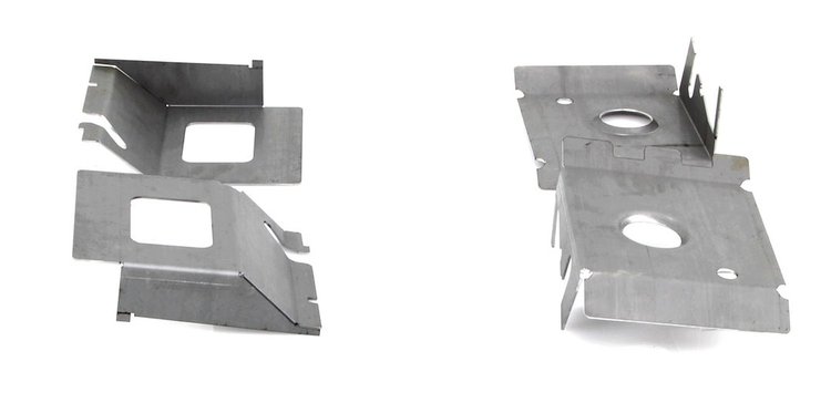 X439-1067-4S Front and Rear Torque Box Set for 1967-1974 Dodge, Plymouth A-Body Models