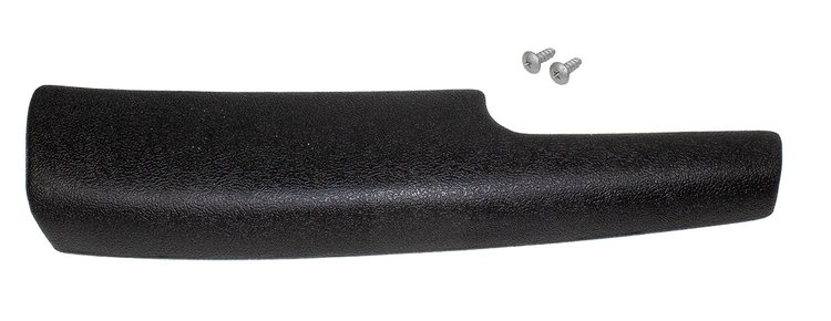 X529-1471-L Front Armrest Pad Black LH 71-74 Dodge Plymouth B-Body