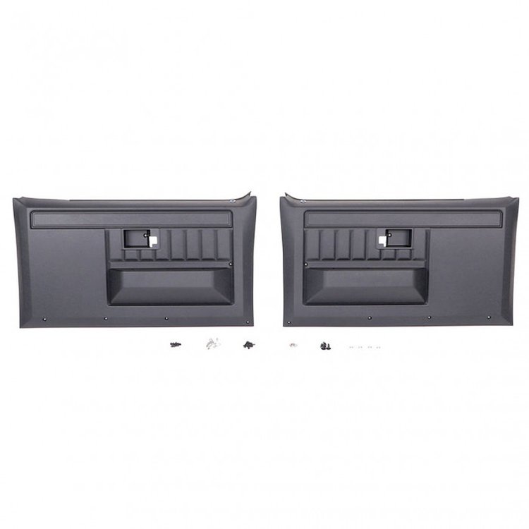 DOOR PANELS 81-87 C/K BLK