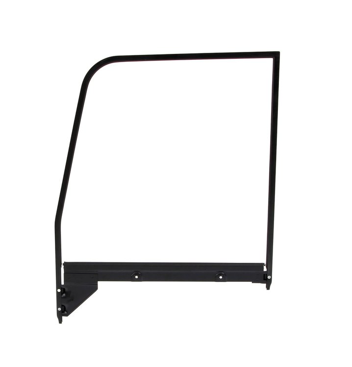 X550-4055-2R Door Glass Assembly w Paintable Trim Clear RH 55-59 Chevy GMC Truck