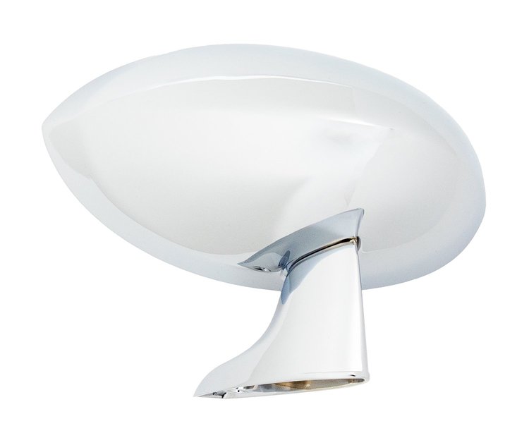 X570-2070-1R Outside Mirror Sport Style Chrome Manual RH Dodge Plymouth 70-76 A Body