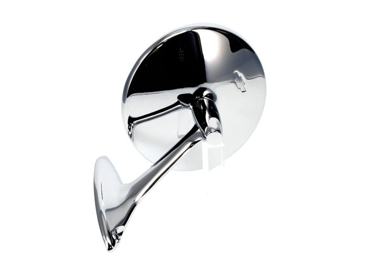 X570-3961 Outside Door Mirror w/ Hardware "Bowtie" LH or RH 60-62 Chevy GMC C/K Trucks