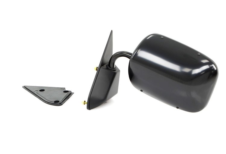 X570-4088-BL Outside Door Mirror Black Below Eyeline LH 88-98 Chevy GMC C/K Trucks SUV