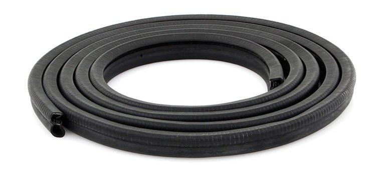 X580-4073-4 Door Weatherstrip on Cab Rear Door 79-89 Chevy GMC Crew Cab, 79-91 Suburban