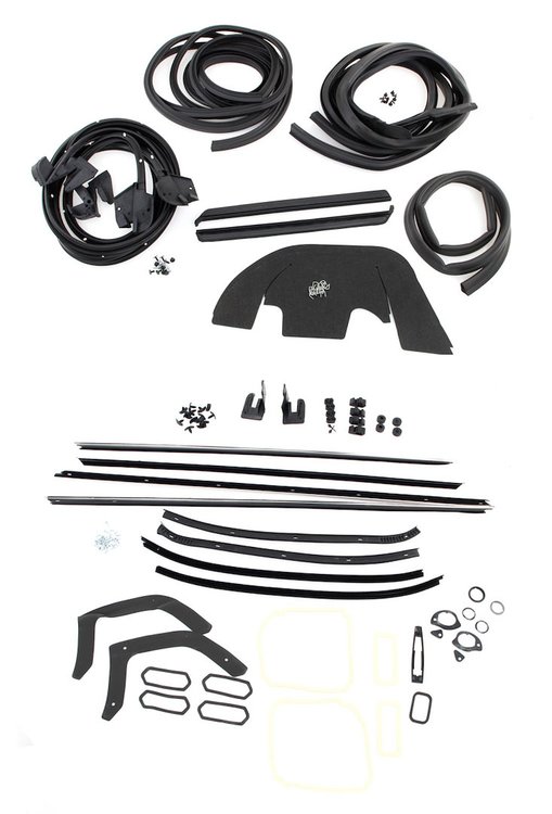 X599-3469-S Weatherstrip Gasket and Seal Kit 69 Chevelle 2DR Coupe