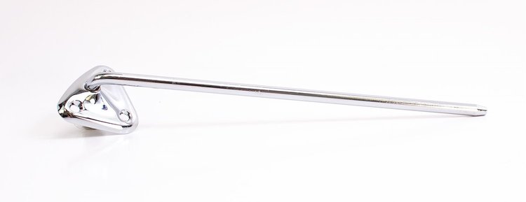X646-8069-1 Sun Visor Arm & Bracket LH or RH 69-76 Fairlane Torino, 71-76 Mustang Cougar, 69-78 Galaxie Monterey