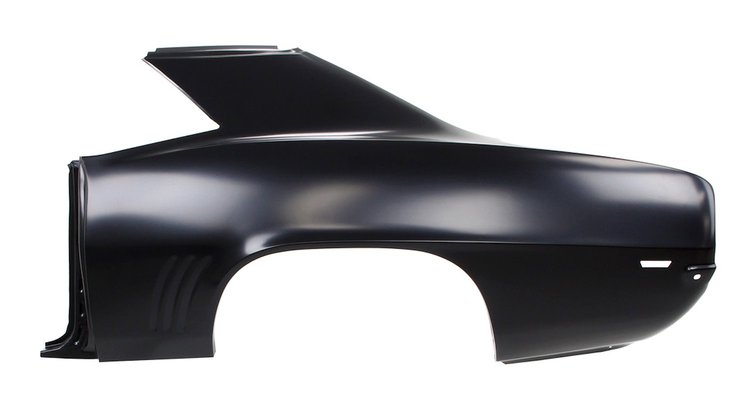 Full OE-Style Quarter Panel 1969 Camaro Coupe