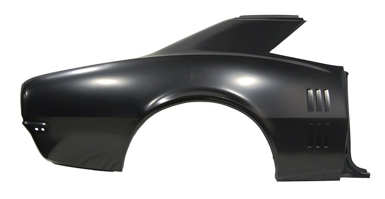Full OE-Style Quarter Panel 1967 Firebird Coupe