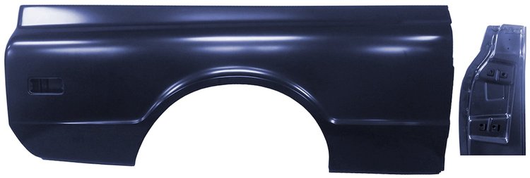 X720-4369-R OE-Style Bedside for 1969-1972 Chevy Blazer, 1970-1972 GMC Jimmy [Right/Passenger Side]