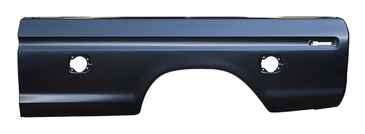 X720-4573-28L Bedside Outer Long Bed LH w/ 2 Gas Hole 73-79 F100 F150 F250 F350