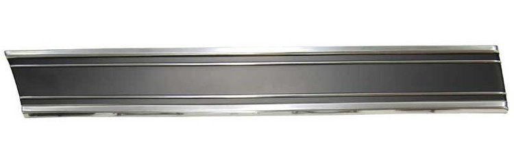 X731-4069-26BR Front Lower Bed Molding Black RH 69-72 Chevy GMC C/K Short Bed Fleetside Trucks