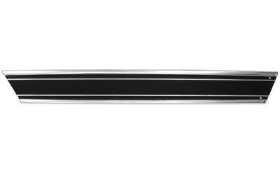X731-4069-38BL Rear Lower Bed Molding Black LH 69-72 Chevy GMC C/K Long Bed Fleetside Trucks