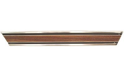 X731-4069-38WL Rear Lower Bed Molding Woodgrain LH 69-72 Chevy GMC C/K Long Bed Fleetside Trucks