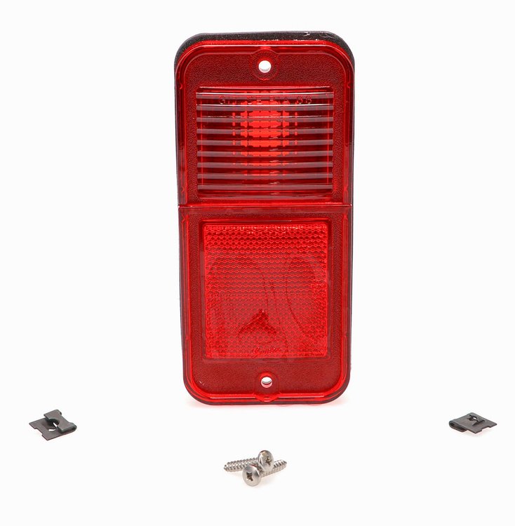 67-72 MARKER LENS RED