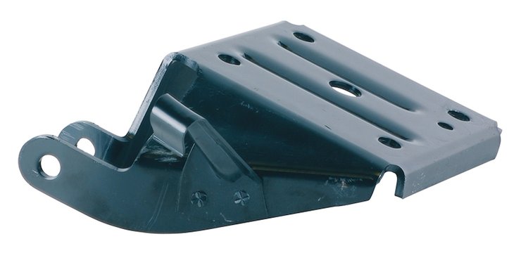 X835-3567-R Shock Anchor Plate for Mono Leaf Springs, 68-69 Camaro Firebird LH & 67-69 Camaro Firebird RH
