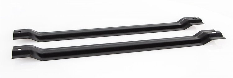 X880-4573 Lower Fuel Tank Straps Rear Mount Pair 73-84 F100, 73-96 F150 F250