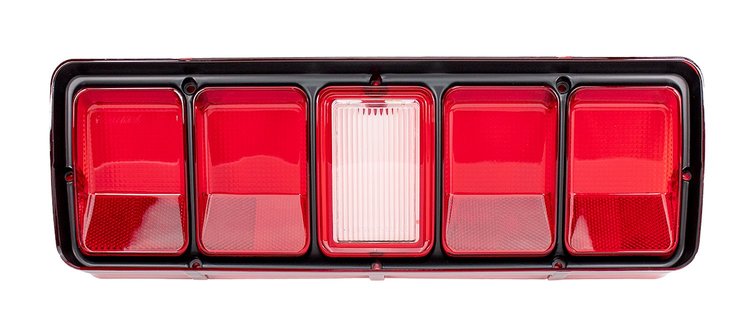 X951-1471-1 Tail light Lens w/ Black Trim LH or RH 71 GTX Road Runner
