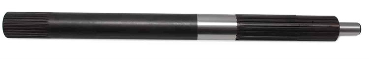FTI PERFORMANCE GM POWER GLIDE TURBO SPLINE VASCO MATERIAL INPUT SHAFT RINGLESS DESIGN .996 JOURNAL