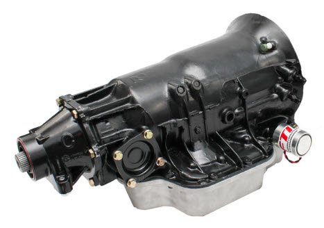 TH400-5UBC Level 5 Turbo 400 Transmission w/Full Manual Reverse Pattern Valvebody & Cut for Bolt-On Bellhousing