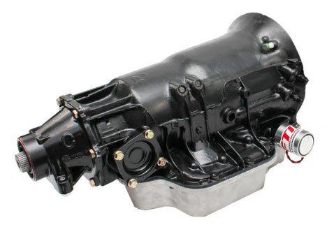 TH400-4UBC Level 4 Turbo 400 Transmission w/Full Manual Reverse Pattern Valvebody & Cut for Bolt-On Bellhousing