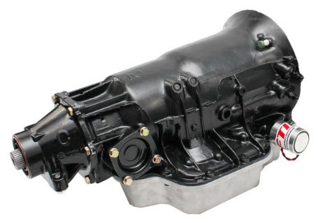 TH400-52SPUBC Level 5 Turbo 400 Transmission w/2 Speed Conversion, Billet Transbrake Valvebody & Cut for Bolt-On Bellhousing