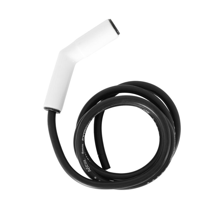 Extreme 9000 Single Replacement Wire 45 Degree Ceramic Boot