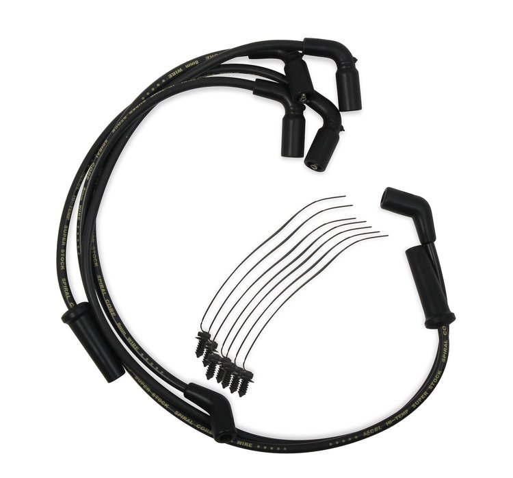 S/S Ignition Wires 8MM Harley Davidson Milwaukee 8
