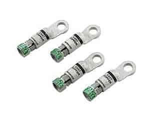 Lightning 2-Gauge Battery Cable Lugs 4/pkg