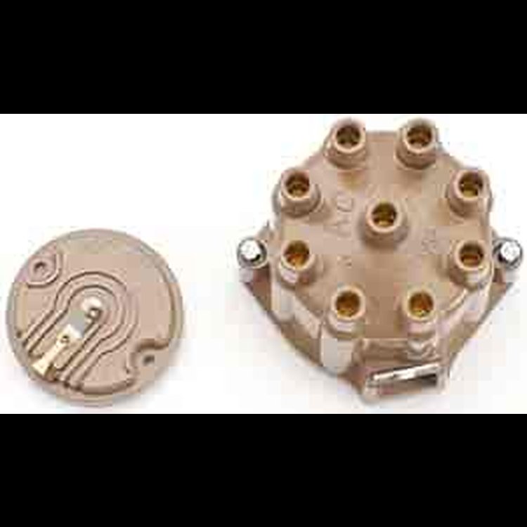 Dual Window Cap & Rotor 1957-74 GM (direct replacement for GM dual point distributor)