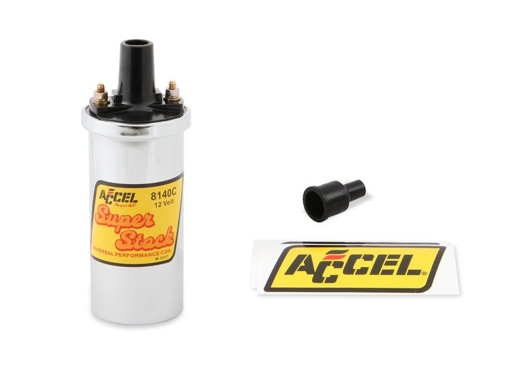 Super Stock Points Ignition Coil 12-Volt