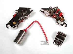 Racing Dual Replacement Points & Condenser Kit 48oz Spring Tension (Up to 9,000 RPM)