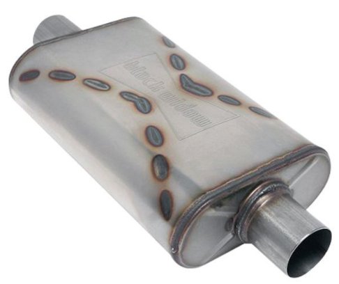Venom 250-Series Muffler, 2.500 in. Diameter, Center Inlet/Center Outlet