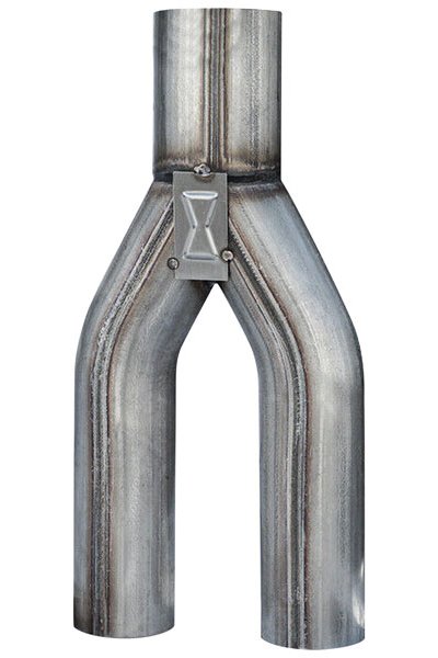 Exhaust Y-Pipe, 3 in. Diameter Inlet/Outlet