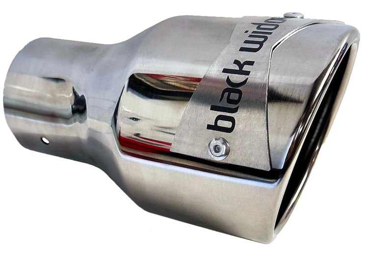 BWTIP03-30 Weld-On Exhaust Tip, 3 in. Inlet, 4 in. Diameter x 7 in. Length [Polished 304 Stainless Finish]