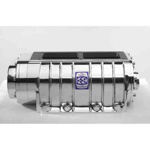 8-71 TBS CAST CASE BLOWER POLISHED 2 LOBE FRONT OFFSET