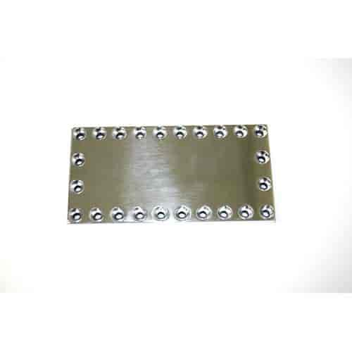 Burst Panel Block Off Plate Polished