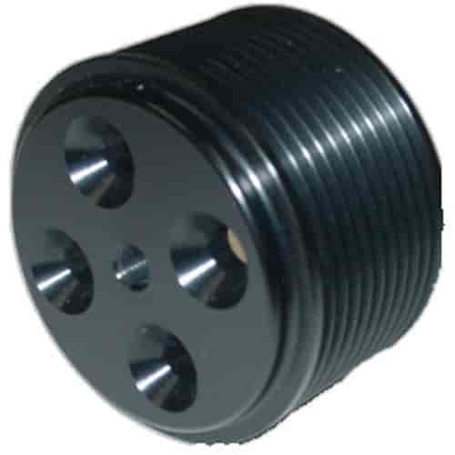 10 Rib Top Pulley Diameter: 2.85"
