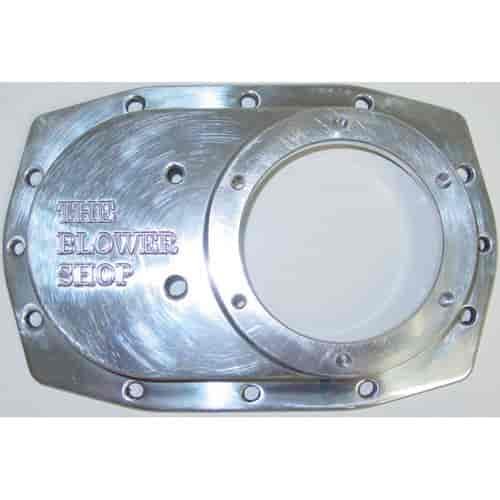 B&M MEGA 420 BILLET FRONT COVER POLISHED TBS SNOUT