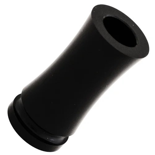 Long Bullitt Style Shifter Ball Collar for Ford Mustang Manual Shifters, 12mm x 1.25 Thread, 0.75 in. Base [Black]