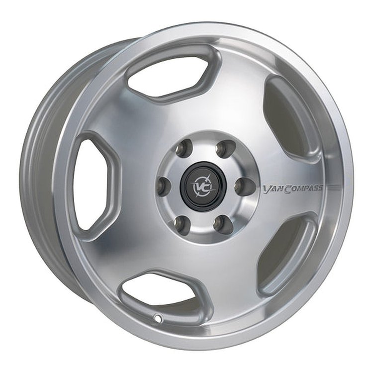 2100-SM Chunk Wheel [Size: 17"x8"] Polished Machined, Fits Select Mercedes-Benz Sprinter
