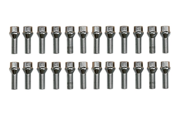 2110-SL SPRINTER LUG BOLT KIT, Silver, Select Mercedes-Benz Sprinter 2500